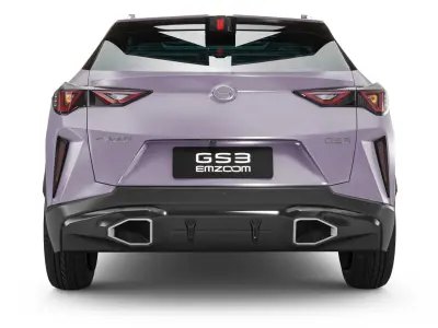 2024 GAC GS3 EMZOOM With Interior 3D model purchase