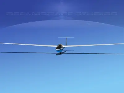 DG-400 15-Metre Motorglider V15 3D model