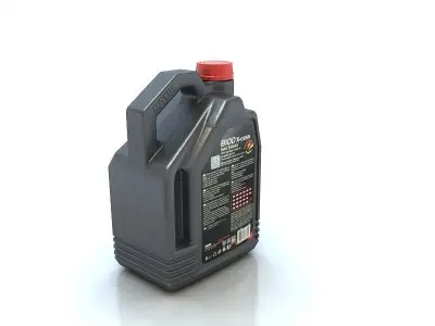 Motul motor oil 3D model