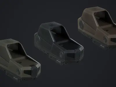 RDS Hartman MH1 Low-poly 3D model