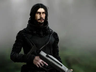 Mills from 65  Low-poly 3D model