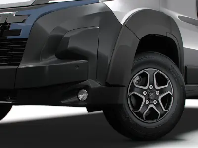 Peugeot e Boxer Van L2H1 2024 3D model