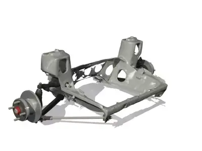 Austin Mini Front Suspension Free 3D model