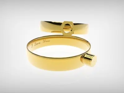 Engineer Wedding Ring Free 3D print model