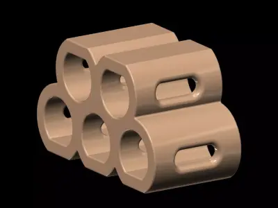 Aquarium-Ornaments Pipe Free 3D print model