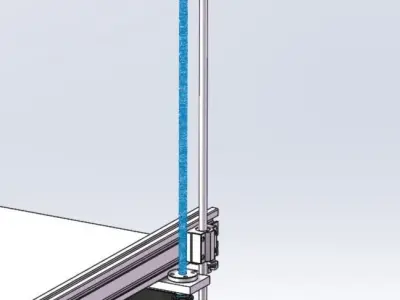 Large lifting mechanism 3D model