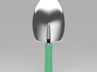 Garden trowel 3d model  3D model