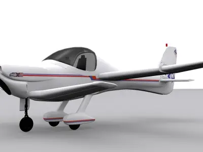 Eagle 150 Low-poly 3D model