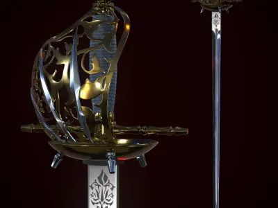 Small Sword 3D model