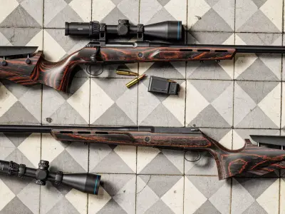 S100 Fieldshoot Sniper Rifle Low-poly 3D model