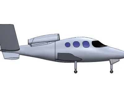 Currus Vision Jet SF50 3D model