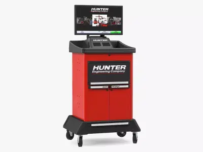 Hunter HawkEye Elite WA570 Console 3D model