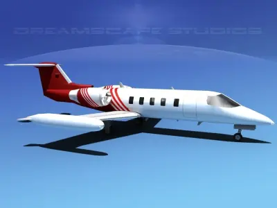 Gates Bombardier Learjet 35 V15 3D model