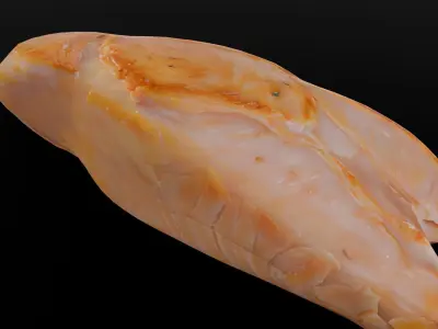 Chicken 3D Model Low-poly 3D model