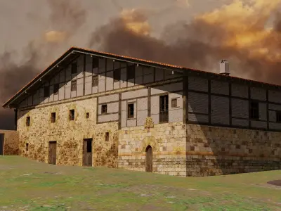 Zerain Jauregi house 3D model