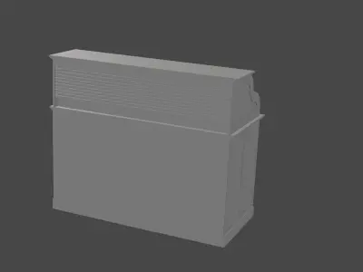 18th century roller desk 3D print model