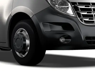 Renault Master L2H3 Van 2010 3D model