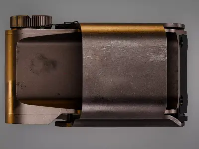 EOTECH HWS TAN EXPS3 DCR Low-poly 3D model