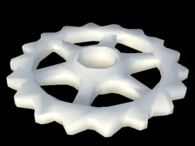 Gears - Free Free low-poly 3D model