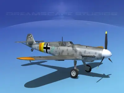 Messerschmitt BF-109 V01 3D model
