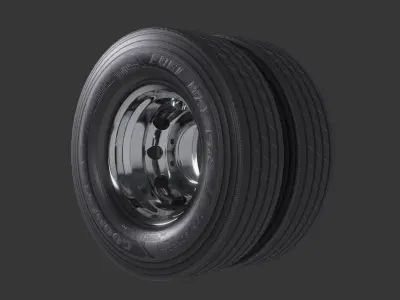 Alcoa with GoodYear Fuel Max LHS 3D model