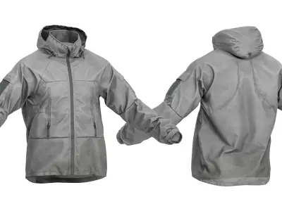 PCU L5 JACKET Low-poly 3D model