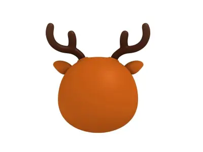 Deer Head 3D model