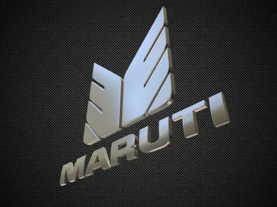 maruti logo 3D model