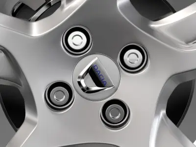 Dacia Logan wheel 2016 3D model