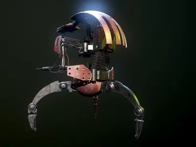 Droideka Star Wars 3D model