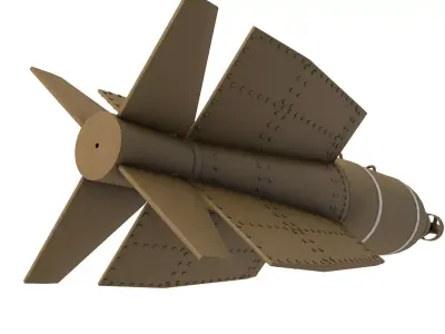 Bolt 117 Laser Guided Bomb 3D model