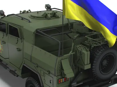 Novator ATGM Stugna P 2022 3D model