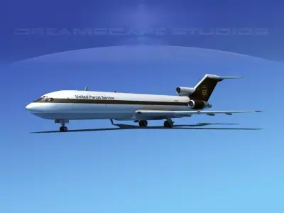 Boeing 727-200 UPS 1 3D model