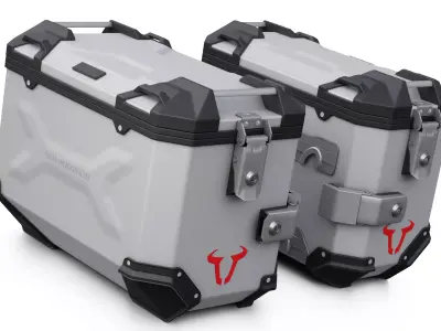 SW-Motech pannier case Low-poly 3D model