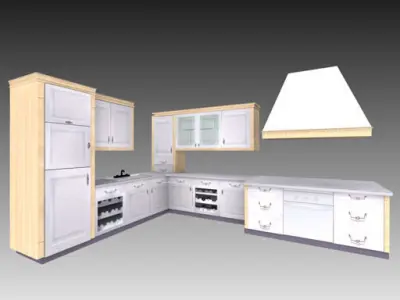 10 Classic Cabinets Collection 3D model