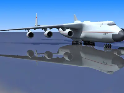 USSR and Ukrainian Jets 3D model