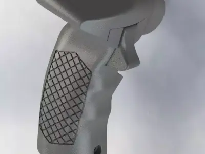 A-4E-c Skyhawk stick for PC simulation or memorabilia 3D print model