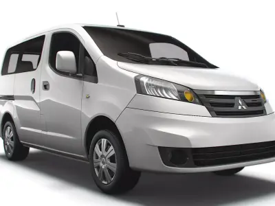 Mitsubishi Delica D3 2022 3D model