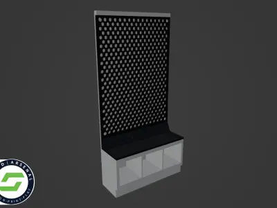 Armory - Cabinet 03 3D print model