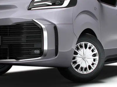 Toyota ProACE Van L1 2024 3D model