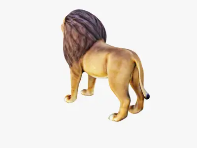 Lion Animal Free 3D model