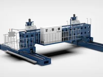 6060 Gantry Milling Machine 3D model