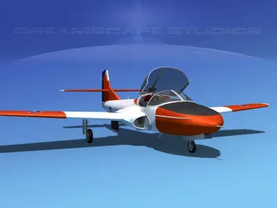 Cessna T-37 Tweetybird Chile 3D model