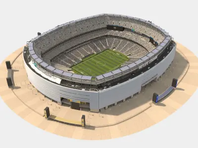 Metlife stadium 3D model