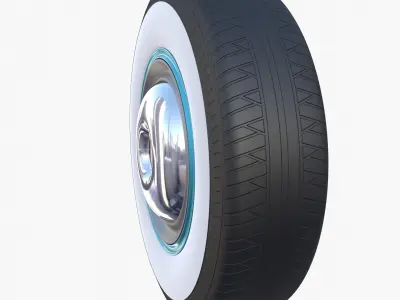 Tucker 48 Wheel 3D model