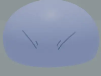 Rimuru slime Low-poly 3D model