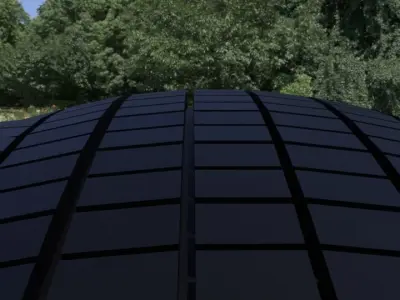 ORTAS TIRE NO 9 GAME READY Low-poly 3D model