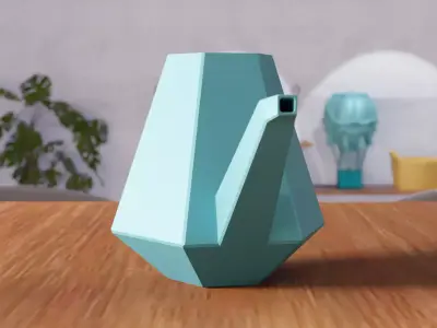 Water Jug - 349 3D print model