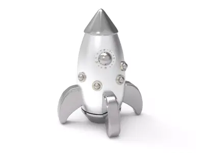 Rocket -Toys 3D model