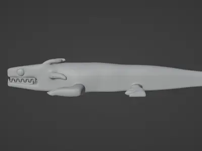 Lizard 3D Print Ready 3D model